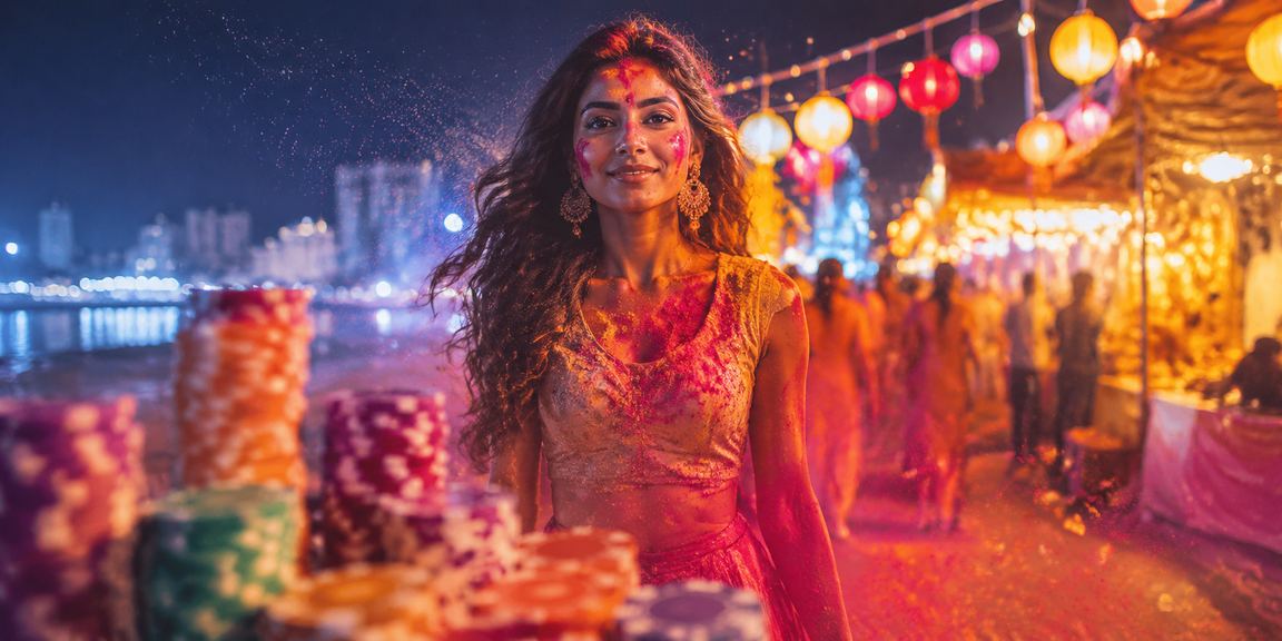 India lottery Holi festival celebration