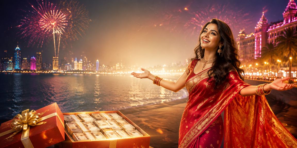 Mobile payment transaction at Mumbai Marine Drive